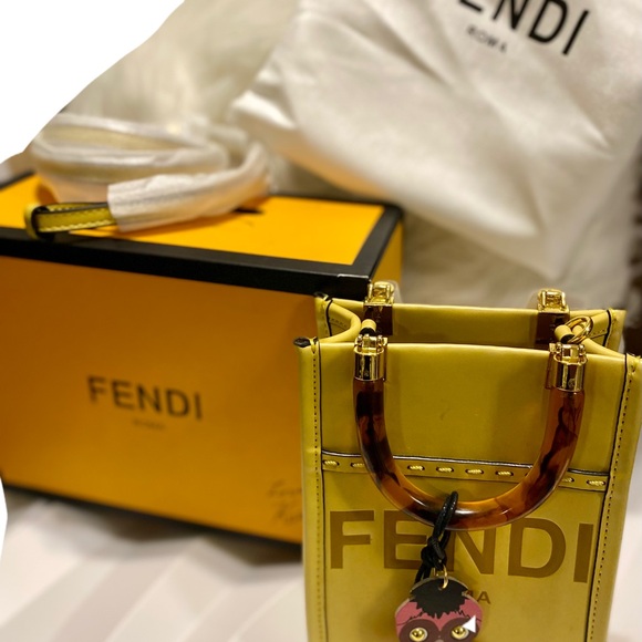 Fendi Mini Sunshine Shopper - Picture 3 of 10